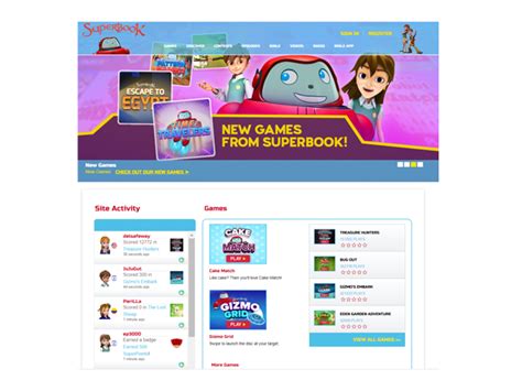 Site Superbook Kids .